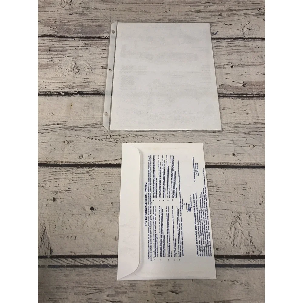 Superscale Decal 48-1137 P-51D Mustang 8th Air Force Man O'War and sheet new